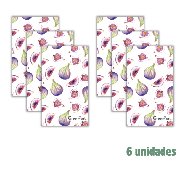 Caja 6 Paños de Cocina- Diseño Higos