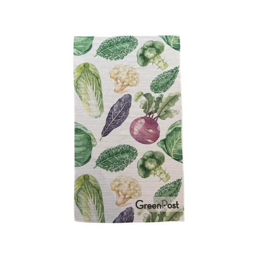 Caja 6 Paños de Cocina- Diseño Verduras