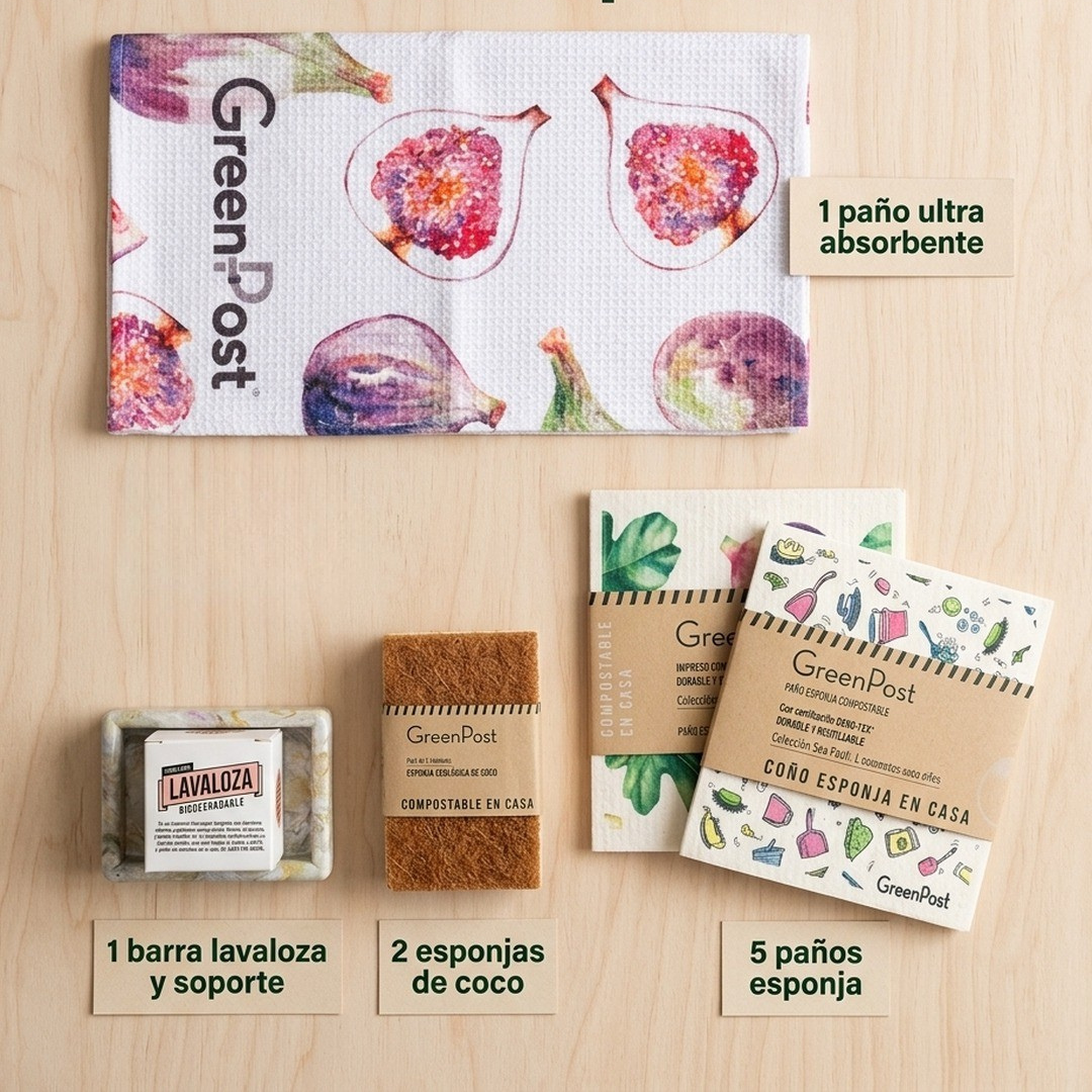 Kit Limpieza inicial Green Brands