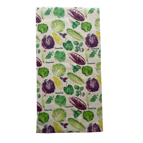 Wrap - Tela Encerada - Diseño Verduras