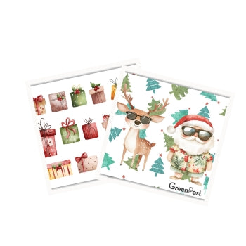 Caja de 10 Packs - 20 Paños Esponja Compostable - Diseño Viejito Pascuero 25