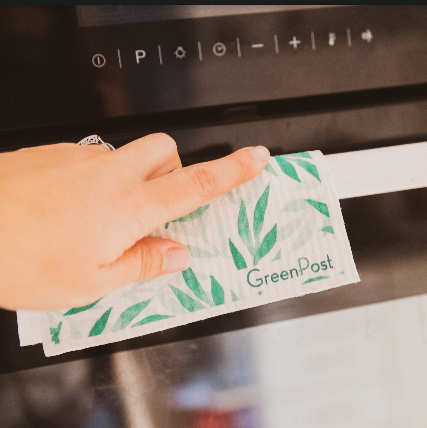 Paño esponja multiuso 100% compostable sin plástico, zero waste. Paño multiuso sustentable y ecológico de GreenPost para una cocina sin plástico