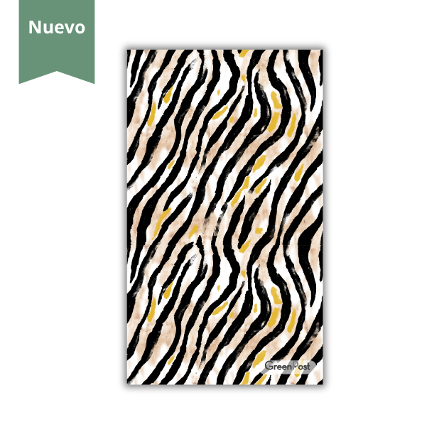 Paño de Cocina - Diseño Animal Print Negro