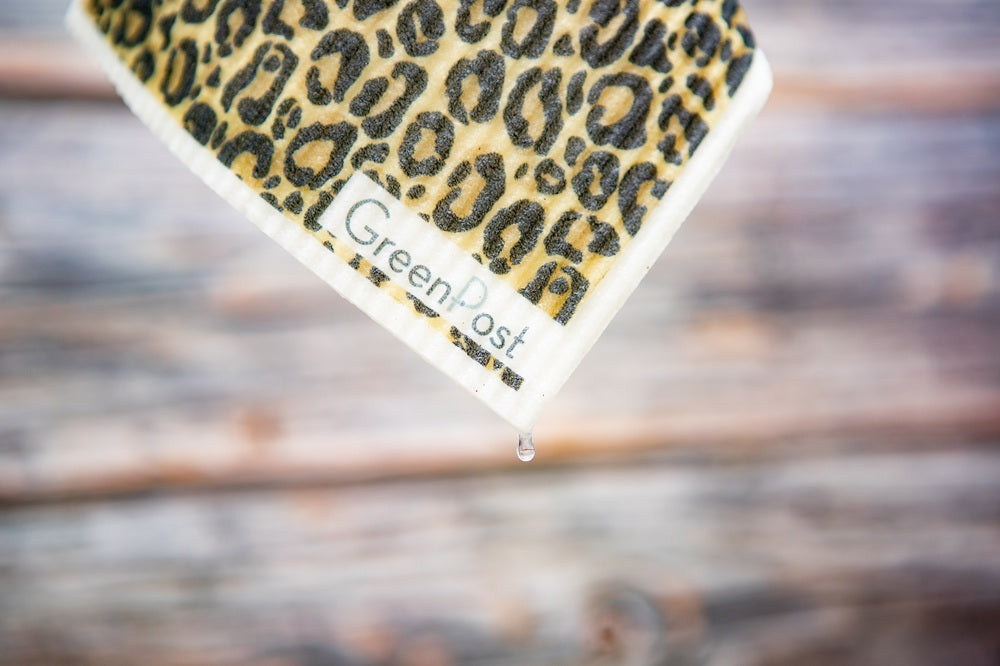 Paño Esponja Compostable (Pack 3) - Diseño Animal Print