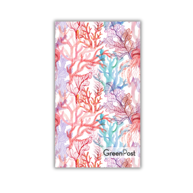 Paño de Cocina - Diseño Corales