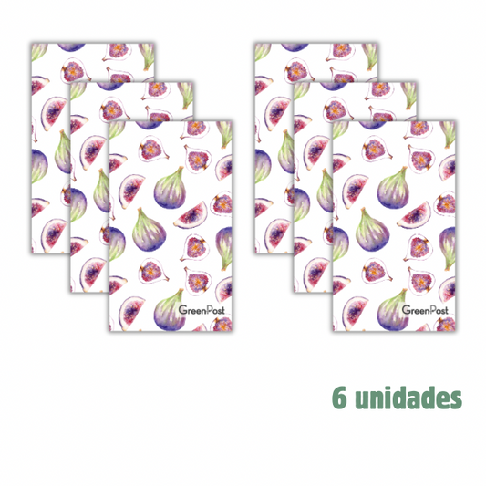 Caja 6 Paños de Cocina- Diseño Higos