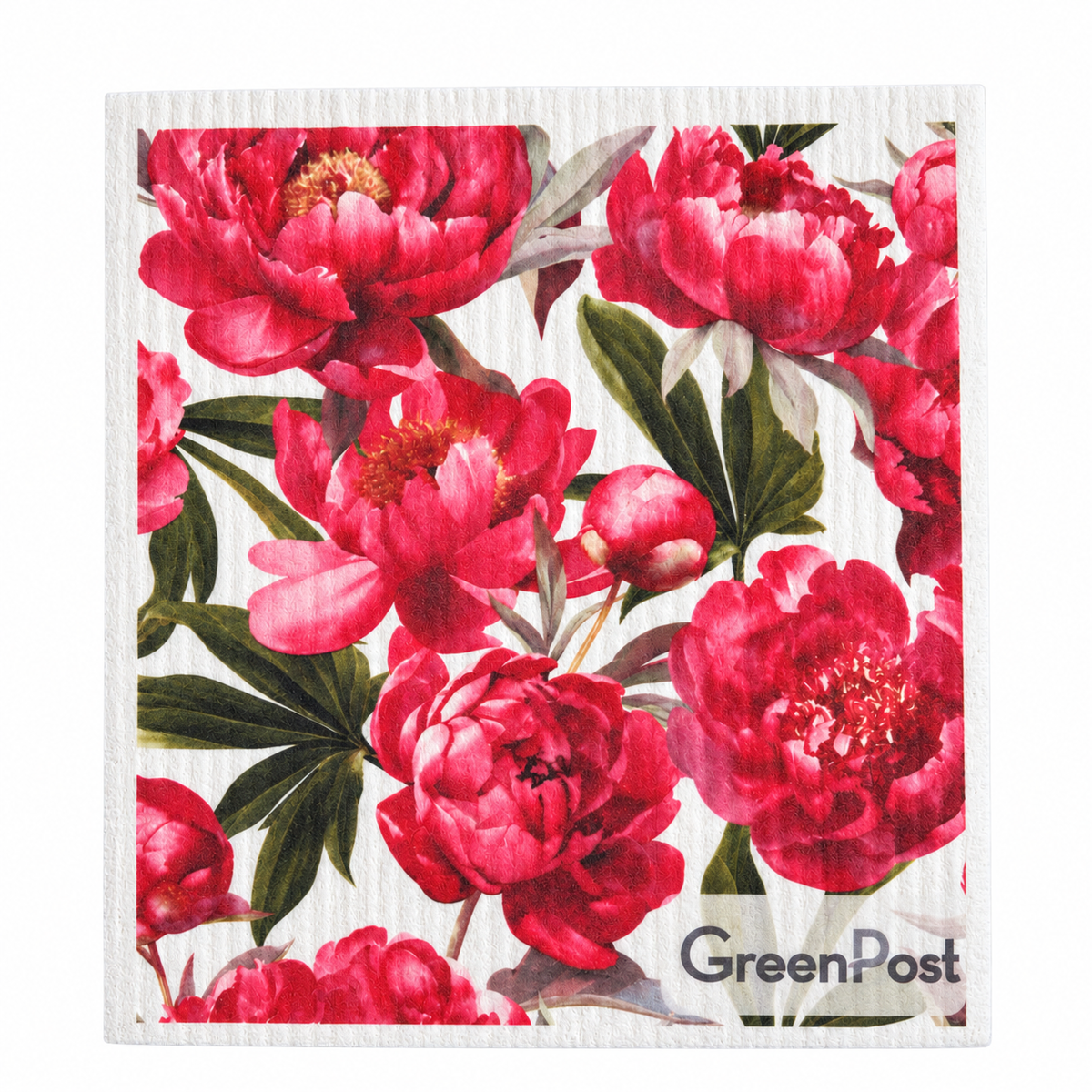 Paño Esponja Compostable (Pack 3) - Diseño Flores