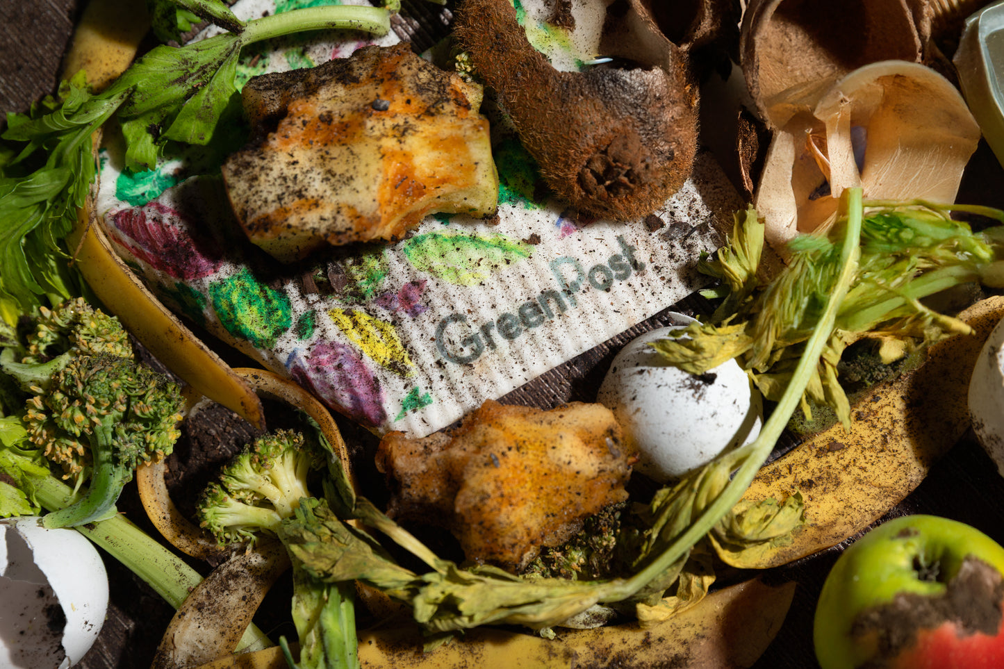 Paño Esponja Compostable (Pack 3) - Diseño Hojas