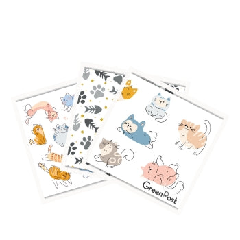 Paño Esponja Compostable (Pack 3) - Diseño Miau