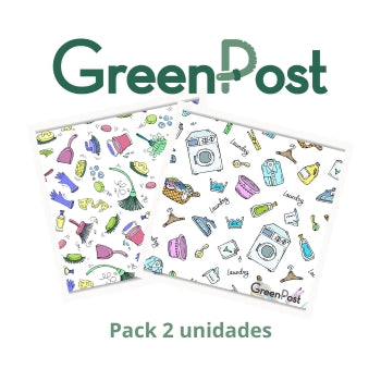 Caja de 10 Packs - 20 Paños Esponja Compostable - Diseño Soa Pauli