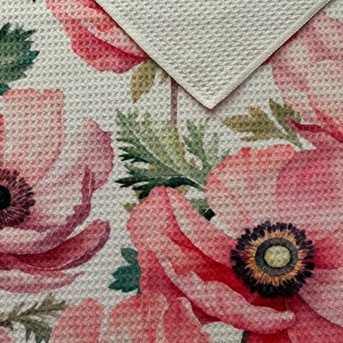 Paño de Cocina - Diseño Flores