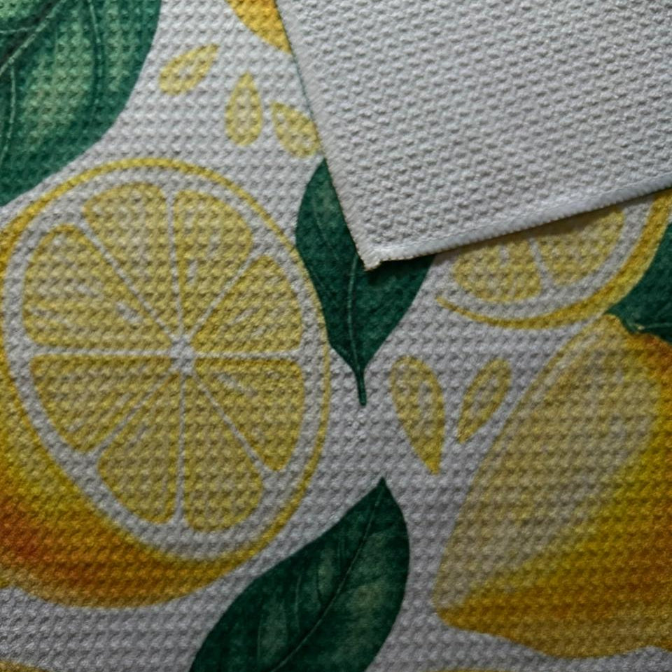Paño de Cocina - Diseño Limones Grandes
