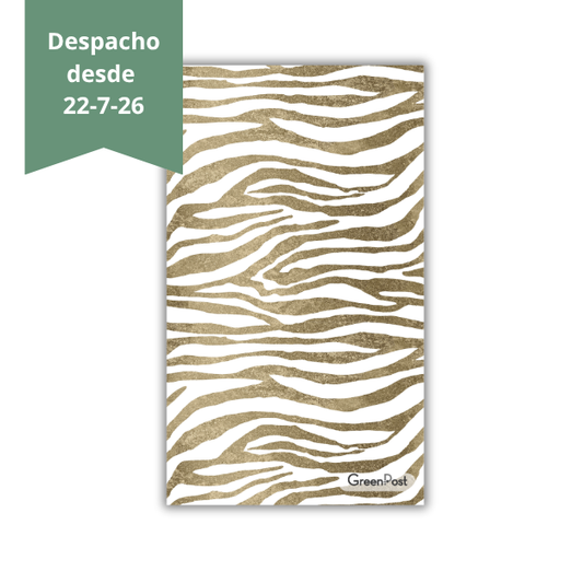Paño de Cocina - Diseño Animal Print Café