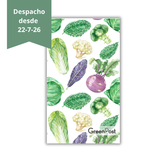 Paño de Cocina - Diseño Verduras